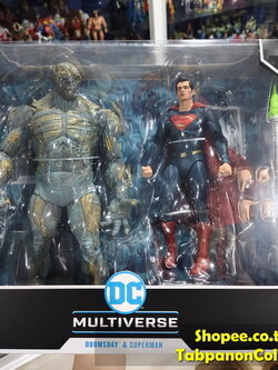 [2024.12] McFarlane DC Multiverse Doomsday Megafig and Superman 7-Inch Scale Action Figure 2-Pack