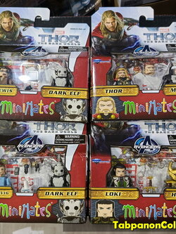 Minimates Marvel Wave 53 Thor The Dark World 2-Pack of 4 Set