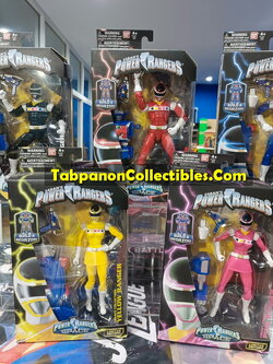 [2017.07] Bandai America Power Rangers Legacy In Space ( 5 of Figures Complete Set)