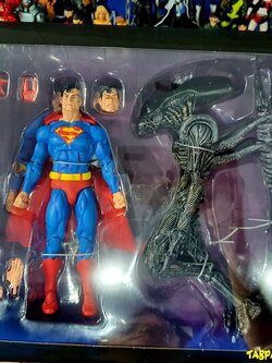 [2019.07] NECA 2019 SDCC Exclusive DC/Dark Horse Superman vs Aliens 2-Pack 7” Action Figures