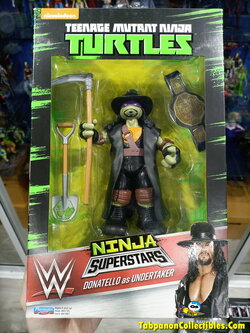 [2016.11] WWE/TMNT Superstars Donatello as Undertaker 6.5-Inch Action Figure