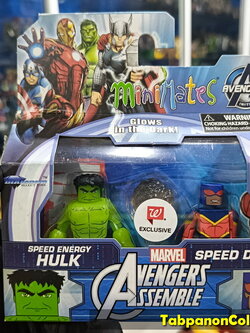 Minimates Marvel Walgreens S4 Speed Enegy Hulk and Speed Demon 2-Pack