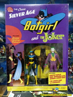 [2003.08] DC Direct Silver Age Batgirl & Joker Deluxe Action Figure Set