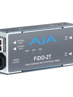 AJA FiDO-2T-MM 2-Channel 3G-SDI to Multi-Mode LC Fiber Transmitter