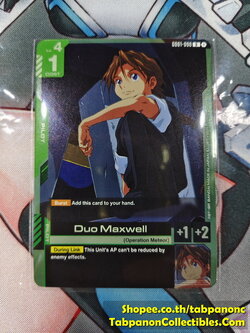 Gundam Card Game Eng GD01-090 R Duo Maxwell