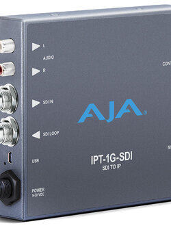 AJA IPT-1G-SDI 3G-SDI Video and Audio to JPEG 2000 Converter