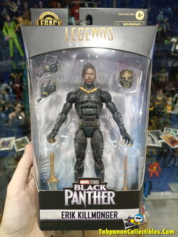 [2022.10] Hasbro Marvel Legends Legacy Black Panther Erik Killmonger 6-Inch Action Figure