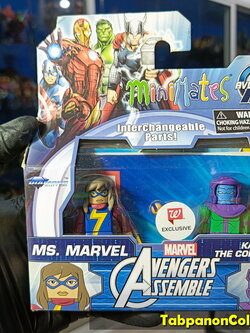 Minimates Marvel Walgreens S5 Ms.Marvel and Kang The Conqueror 2-Pack