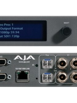 AJA FS2 conversion possibilities dual-channel conversion and frame synchronizing