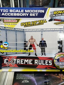 [2015.07] WWE Playset Authentic Scale Modern Cage Accessory Set (มีแต่กรง ส่วน เวที กับ ฟิกเกอร์ไม่แถม)