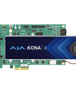 AJA KONA X 12G-SDI and HDMI 2.0 Ultralow-Latency PCIe Card