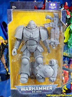 [2020.09] McFarlane Warhammer 40k Series 1 Space Marine Primaris Intercessor Artist Proof Chase (please note this is a paint-a-figure. No paint included)