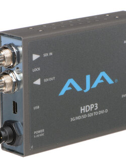 AJA HDP3 3G-SDI to DVI-D and Audio Converter