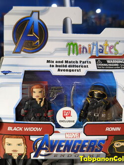 Minimates Marvel The Avengers Movie Endgame Black Widow and Ronin 2-pack Walgreen Exclusive