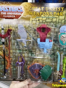 [2013.10] Mattel Masters of The Universe Classics Great Unrest Weapons pak