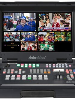 Data video HS-2200 6 input HD broadcast quality Mobile Studio