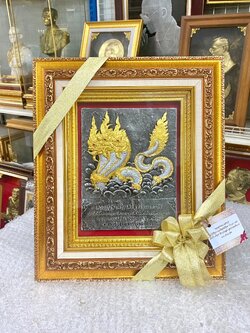 รูปหล่อนูนต่ำ เรซิ่นองค์พญานาคราช 3 เศียร เเละองค์พญานาคแบบ รูปแบบต่างๆ พร้อมกรอบซ้อน เสริมบารมี ของขวัญมงคล ของขวัญมงคลเปิดร้าน มอบเป็นของขวัญ ของพรีเมียม ลูกค้า