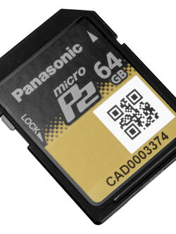 เมมโมรี่การ์ด Panasonic AJ-P2M064AG 64GB microP2 UHS-II Memory Card