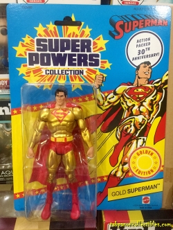 [2014.11] Mattel DC Signature Collection Super Powers Gold Superman 6.5-Inch Figure