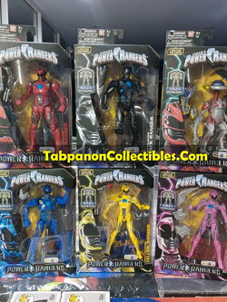 [2017.02] Bandai Power Rangers Legacy Mighty Morphin Power Rangers Movie Complete Set (6 of Figures)