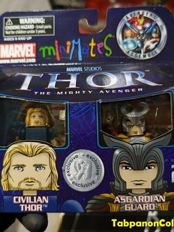 Minimates Marvel Thor The Mighty Avenger Civilian Thor and Asgadian Guard 2-Pack