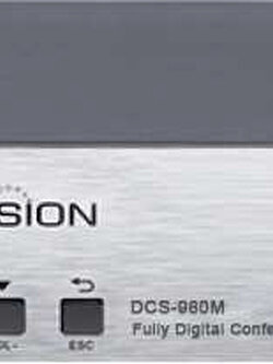 SOUNDVISION DCS-980M เครื่องควบคุมชุดไมค์ประชุมดิจิตอล พร้อมบันทึกเสียงและป้องกันไมค์หวีดหอน