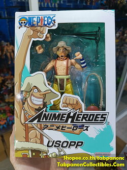 [2023.02] Bandai Anime Heroes One Piece Usopp 6-inch Action Figure
