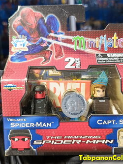 Minimates Marvel Wave 46 The Amazing Spider-Man Vigilante Spider-Man and Cap.Stacy 2-Pack