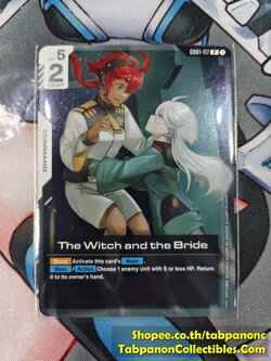 Gundam Card Game Eng GD01-117 R The Witch and the Bride