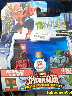 Minimates Marvel Walgreens S4 Scaret Spider and Green Goblin 2-Pack