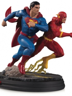 [2020.10] DCC Gallery Superman vs. Flash Racing Statue 2nd Edition Statue