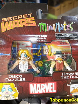 Minimates Marvel TRU Exclusive Wave 21 Disco Dazzler and Howard The Duck 2-Pack