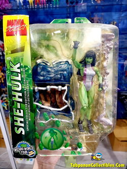 [2005.12] DST Marvel Select Deluxe She-Hulk Comics Action Figure