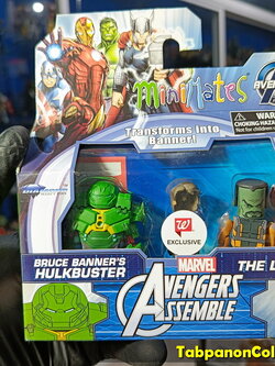 Minimates Marvel Walgreens S5 Bruce Banner Hulkbuster and The Leader 2-Pack