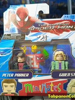 Minimates Marvel Wave 56 The Amazing Spider-Man 2 Peter Parker and Gwen Stacy 2-Pack