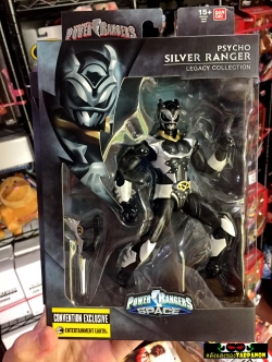 [2018.07] Bandai America Power Rangers Legacy In Space Psycho Silver Ranger (Convention Exclusive)