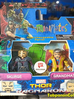 Minimates Marvel Thor Ragnarok Skurge and Grandmaster (Walgreen Exclusive)