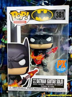 [2021.04] Funko POP DC Superheroes #381 Dark Nights: Death Metal Batman with Guitar Vinyl Figure - Previews Exclusive