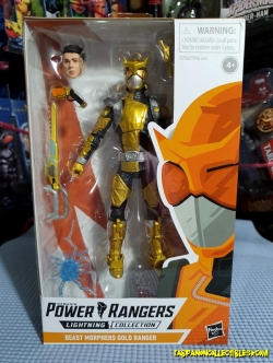 [2019.10] Hasbro Power Rangers Lightning Collecton Wave 2 Beast Morphers Gold Ranger 6-Inch Figure