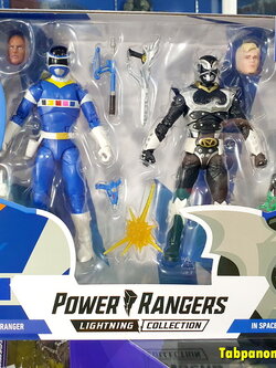 [2022.01] Hasbro Power Rangers Lightning Collection In Space Blue Ranger Vs. Silver Psycho Ranger 6-Inch Figure 2-Pack