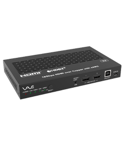 EX-HDBT-100- V3U2 - VAVE HDMI 4K 18Gbps HDBaseT 3.0 Extender 100m with USB/eARC/Ethernet