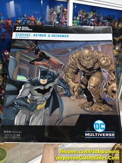[2023.11] McFarlane DC Multiverse Clayface Batman & Batwoman 3pk, Gold Label, Amazon Exclusive
