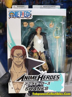 [2023.09] Bandai Anime Heroes One Piece Shanks 6-inch Action Figure