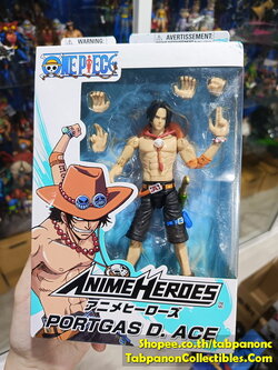 [2021.12] Bandai Anime Heroes One Piece Portas D. Ace 6-inch Action Figure