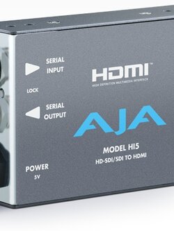 AJA HI5 HD-SDI/SDI to HDMI Video and Audio Converter