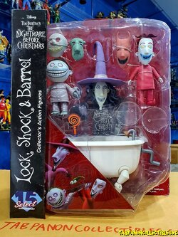 [2019.03] DST Nightmare Before Christmas Select Series 3 Lock, Shock & Barrel Action Figure