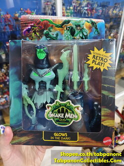 [2025.03] Mattel MOTU Origins Necro-Conda Deluxe Snake Men Soldier Glows in The Dark