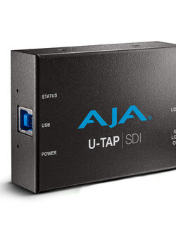 AJA U-TAP USB 3.0 (3.2 Gen 1) Powered SDI Capture Device