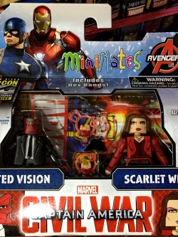 Marvel Minimates Civil War Movie - Suited Vision & Scarlet Witch (SDCC2016)