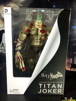 [2012.10] DC Direct Batman Arkham Deluxe Titan Joker Action Figure